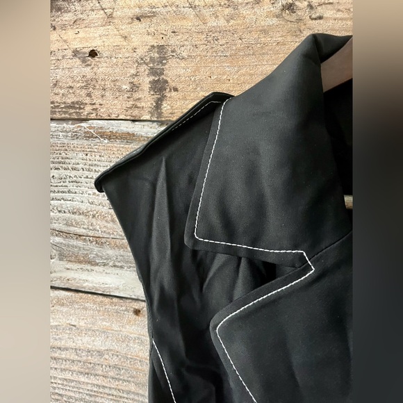 NANETTE LAPORE-NEW Double Breasted Trench Dress with belt - Picture 3 of 8